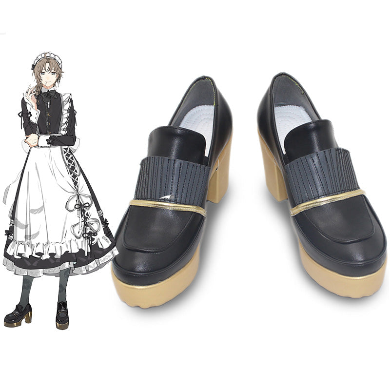 Virtual YouTuber NIJISANJI Kanae Maid Outfit Cosplay Shoes