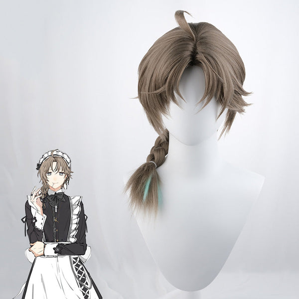 Virtual YouTuber NIJISANJI Kanae Maid Outfit Cosplay Wig