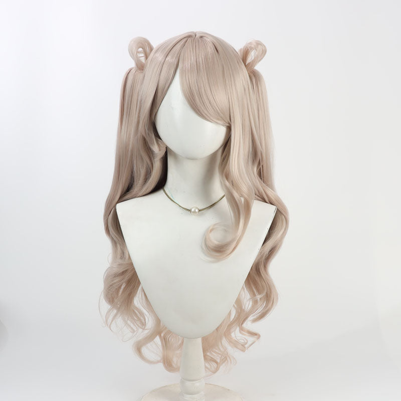 Virtual YouTuber NIJISANJI Machita Chima Lolita Maid Outfit Cosplay Wig