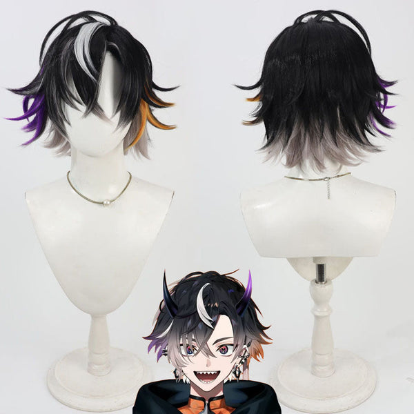 Virtual YouTuber Neo-Porte Onigaya Ten Cosplay Wig