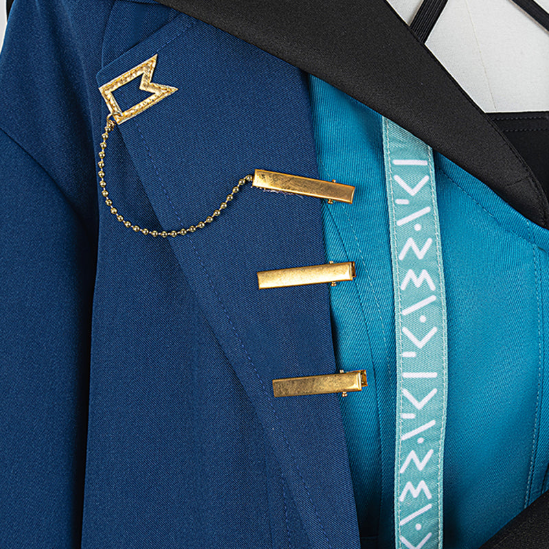 Virtual YouTuber Nijisanji Idios Kaburaki Roco Cosplay Costume