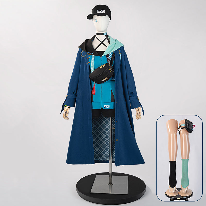 Virtual YouTuber Nijisanji Idios Kaburaki Roco Cosplay Costume