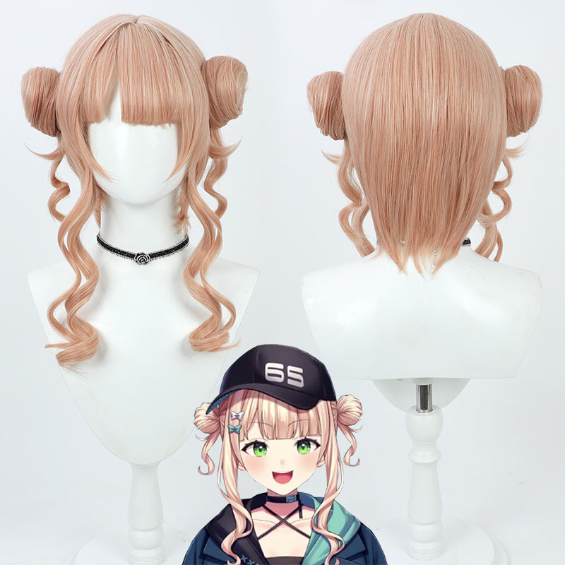 Virtual YouTuber Nijisanji Idios Kaburaki Roco Cosplay Wig