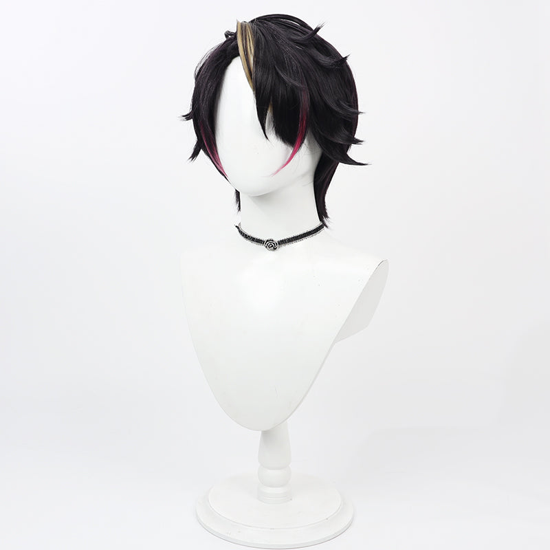 Virtual YouTuber Nijisanji Luxiem Shu Yamino May 2024 Costume Cosplay Wig