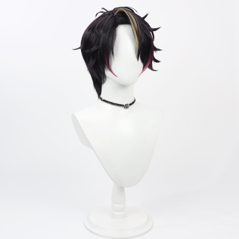 Virtual YouTuber Nijisanji Luxiem Shu Yamino May 2024 Costume Cosplay Wig
