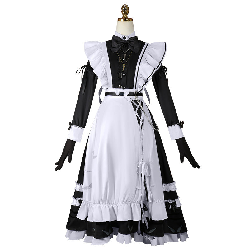 Virtual YouTuber NIJISANJI Kanae Maid Outfit Cosplay Costume