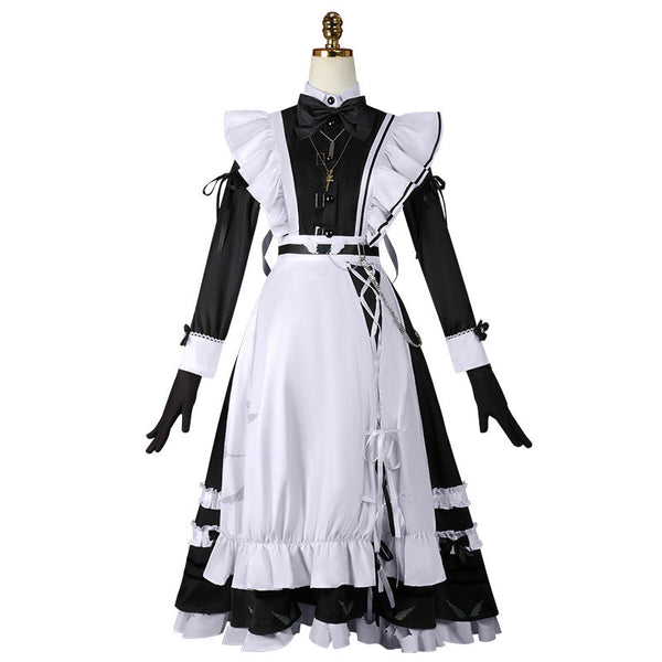 Virtual YouTuber NIJISANJI Kanae Maid Outfit Cosplay Costume