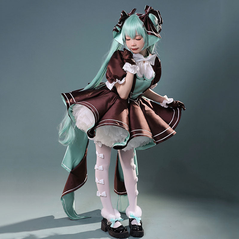 Vocaloid Hatsune Miku 39 Birthday Rabbit Cosplay Costume