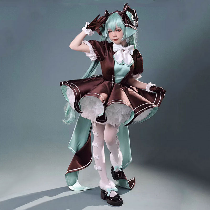 Vocaloid Hatsune Miku 39 Birthday Rabbit Cosplay Costume