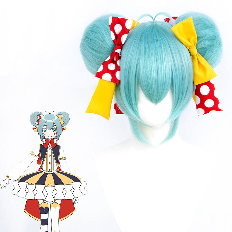 Vocaloid Hatsune Miku Miku Expo 2023 VR Circus Ballerina Cosplay Wig