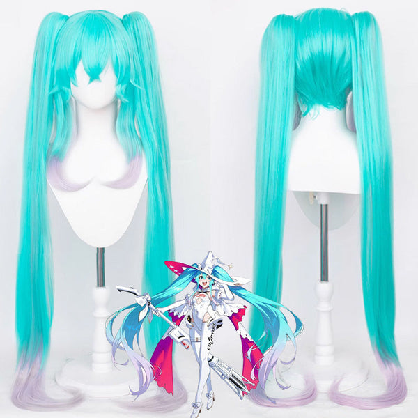 Vocaloid Hatsune Miku Racing Miku 2024 Cosplay Wig