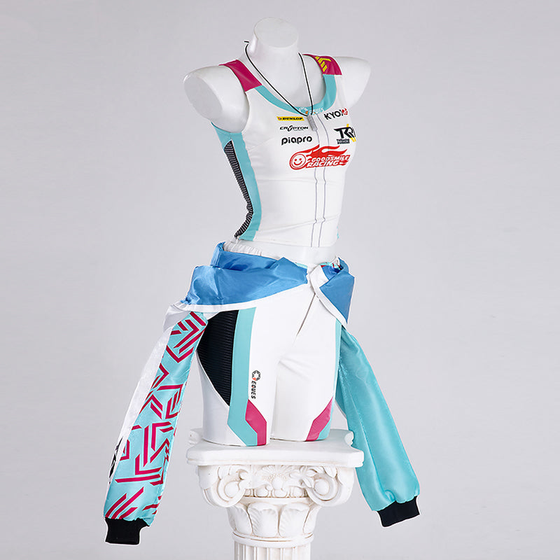 Vocaloid Hatsune Miku Racing Miku Kyojo Cup 2024 Ver. Cosplay Costume