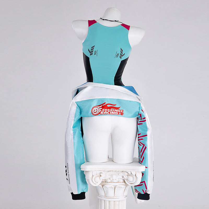 Vocaloid Hatsune Miku Racing Miku Kyojo Cup 2024 Ver. Cosplay Costume