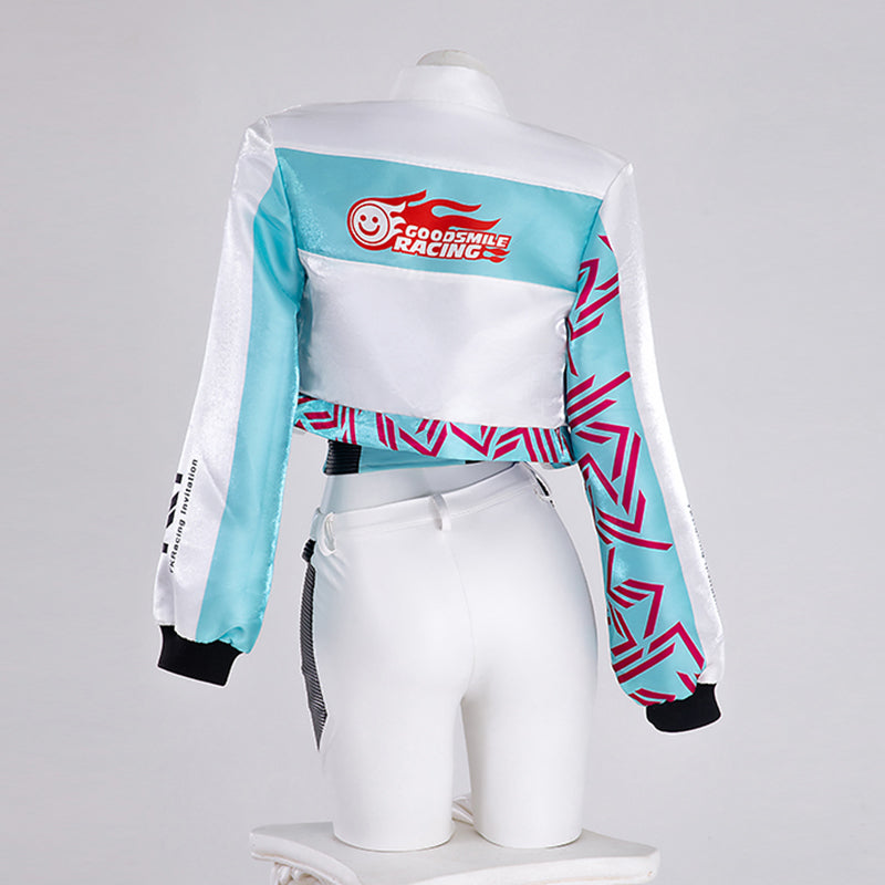 Vocaloid Hatsune Miku Racing Miku Kyojo Cup 2024 Ver. Cosplay Costume