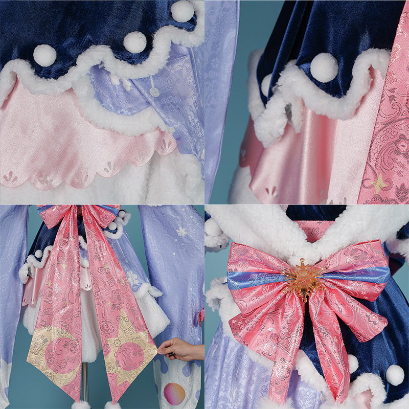 Vocaloid Hatsune Miku Snow Miku 2023 Cosplay Costume