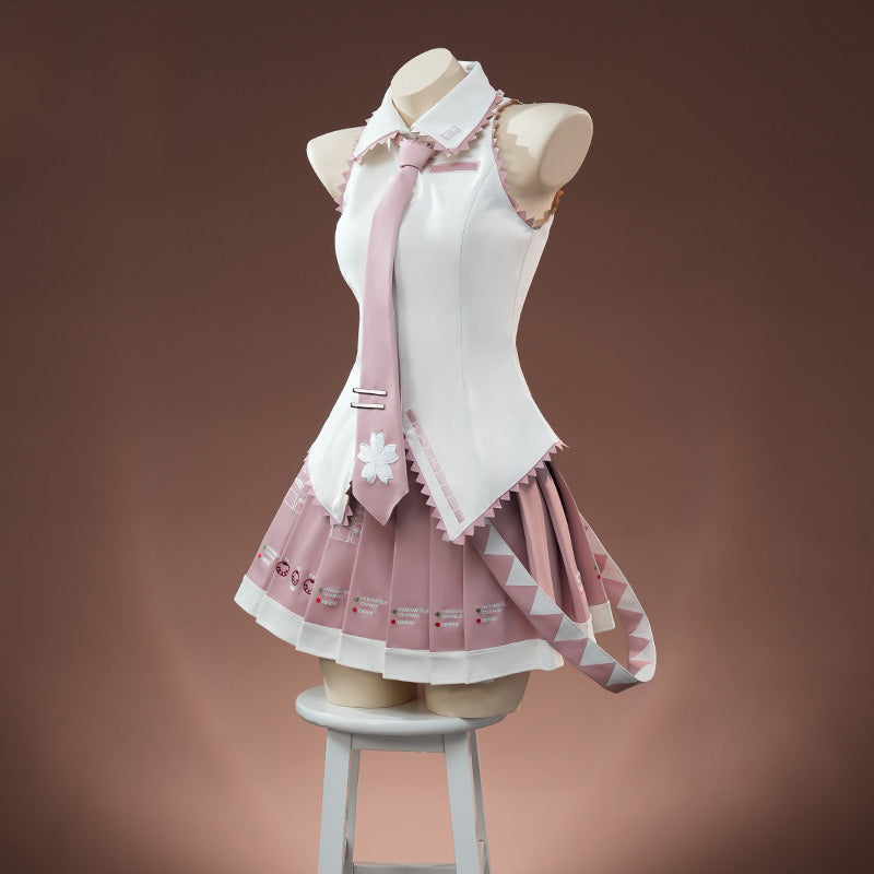 Vsinger Sakura Pink Girl Cosplay Costume