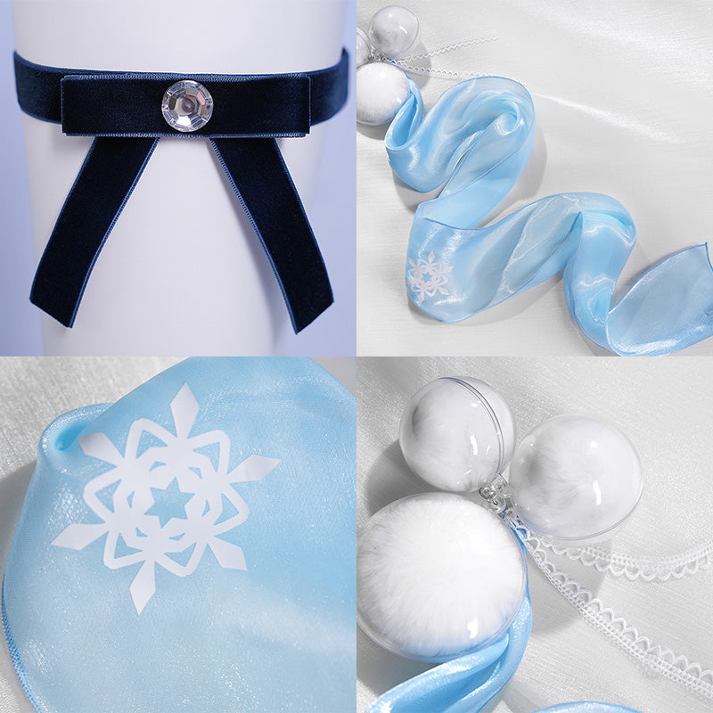 Vsinger Snow 2025 Winter Outfit Cosplay Costume