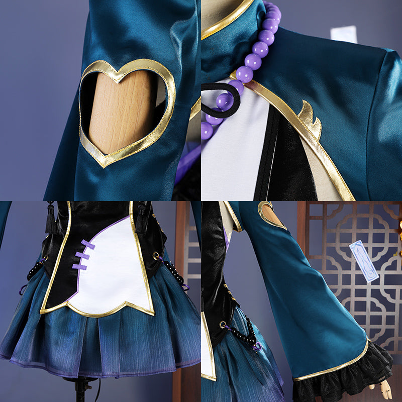 Vsinger Zombie Girl Cosplay Costume