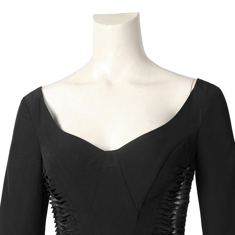 Wednesday 2 The Addams Family Morticia Addams Cosplay Costume