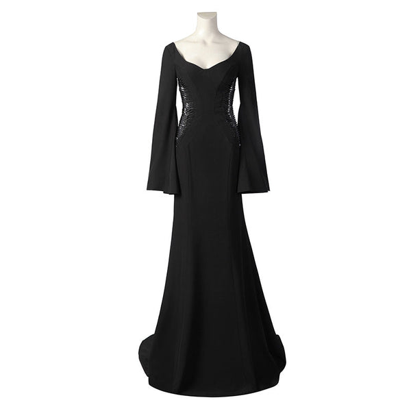 Wednesday 2 The Addams Family Morticia Addams Cosplay Costume