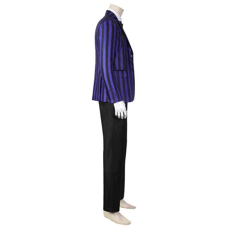 Wednesday 2 The Addams Family Nevermore Academy Uniform Eugene Otinger Cosplay Costume