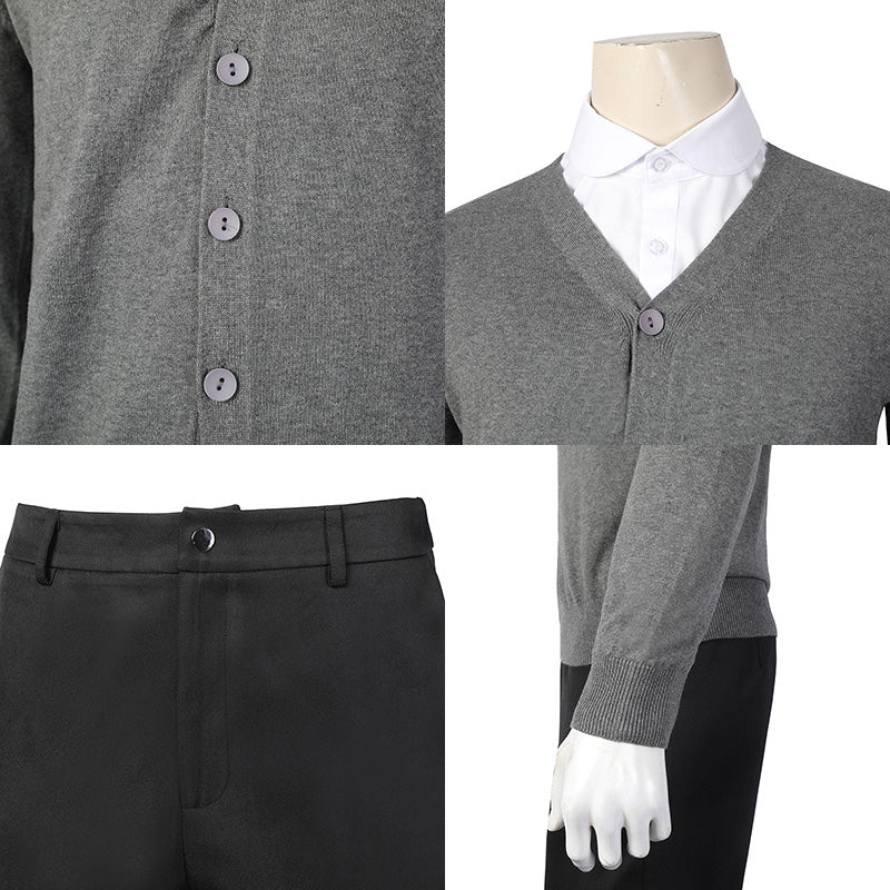 Wednesday 2 The Addams Family Nevermore Academy Uniform Eugene Otinger Cosplay Costume