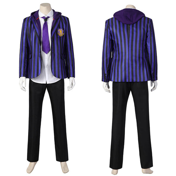 Wednesday 2 The Addams Family Nevermore Academy Uniform Xavier Thorpe Ajax Petropolus Cosplay Costume