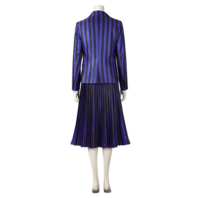 Wednesday 2 The Addams Family Nevermore Academy uniform Enid Sinclair Bianca Barclay Cosplay Costume