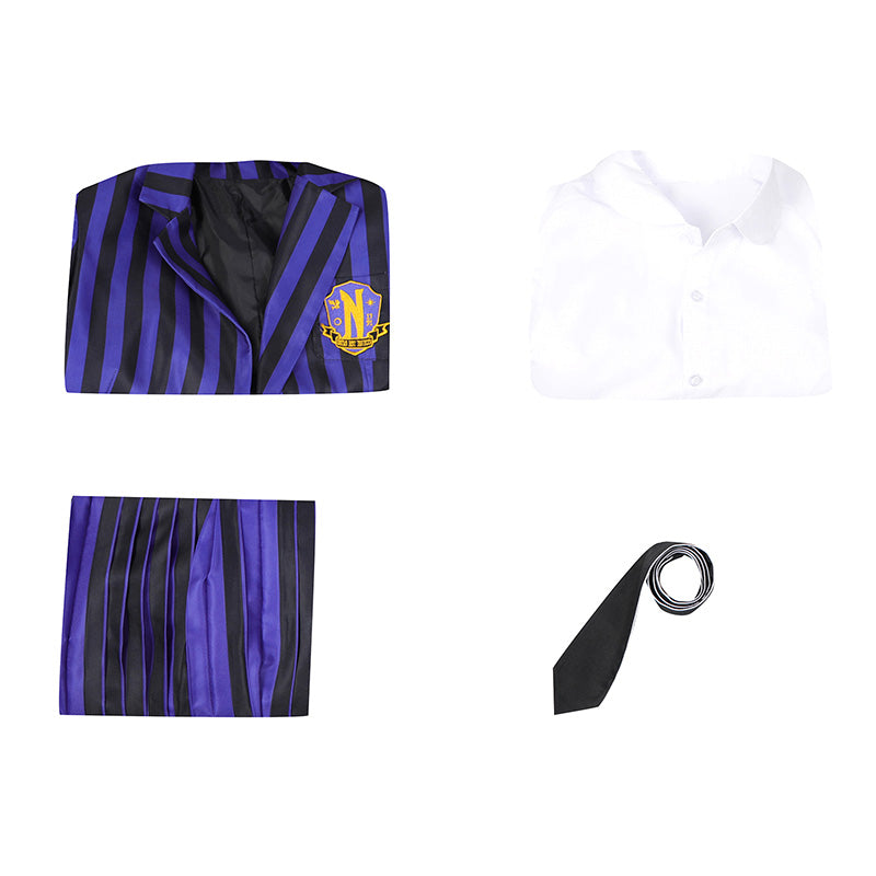 Wednesday 2 The Addams Family Nevermore Academy uniform Enid Sinclair Bianca Barclay Cosplay Costume