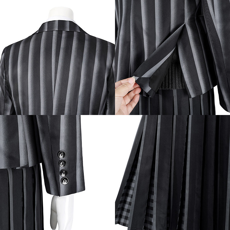 Wednesday 2 The Addams Family Wednesday Addams Nevermore Academy Uniform Cosplay Costume