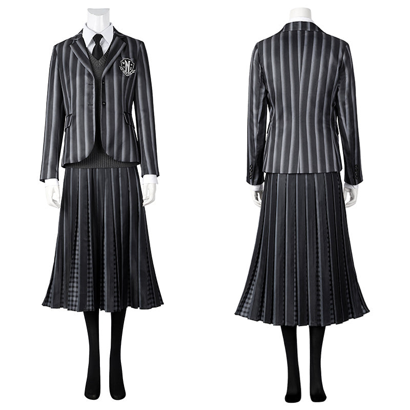 Wednesday 2 The Addams Family Wednesday Addams Nevermore Academy Uniform Cosplay Costume