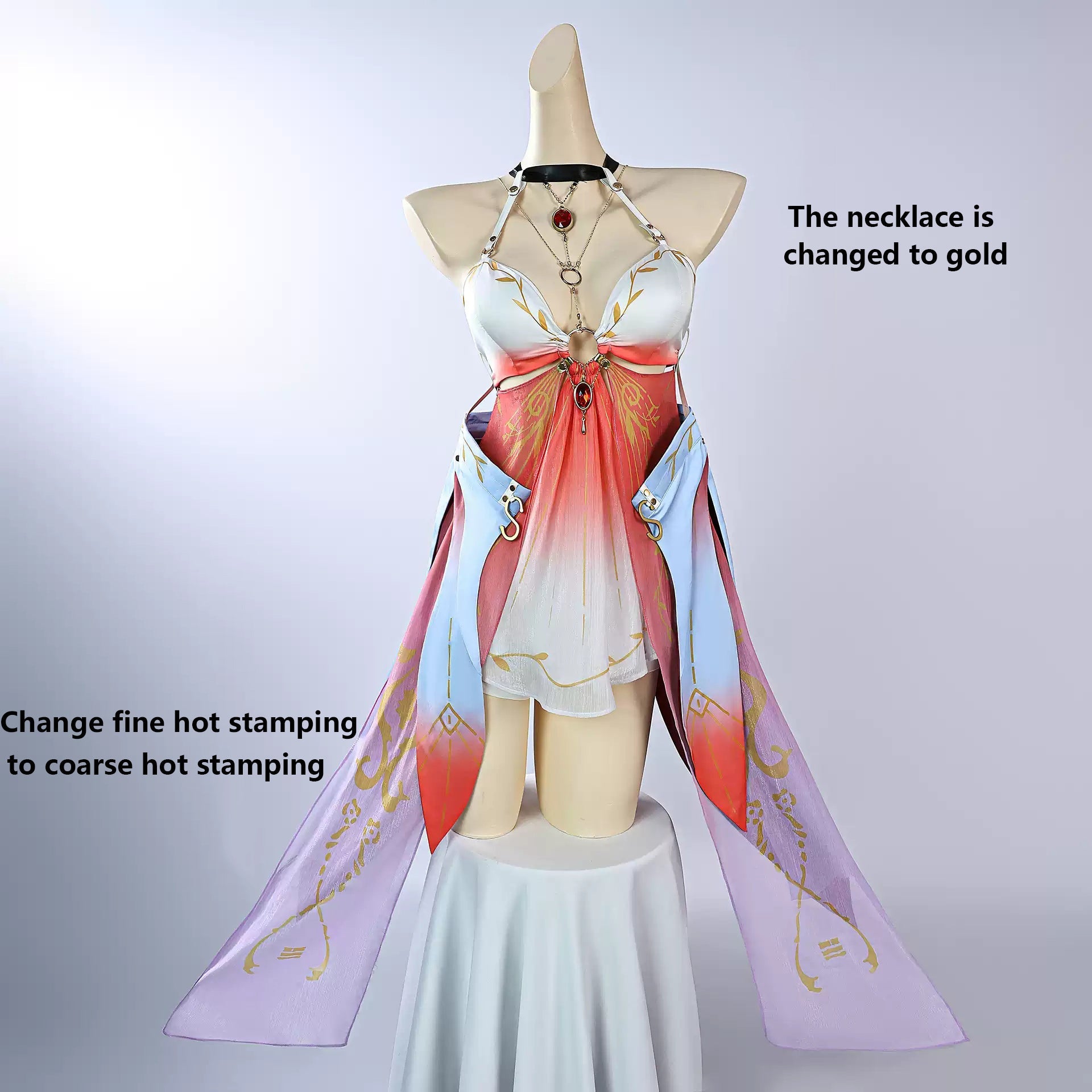 Wuthering Waves Changli Summer Outfit Swimsuit Cosplay Costume