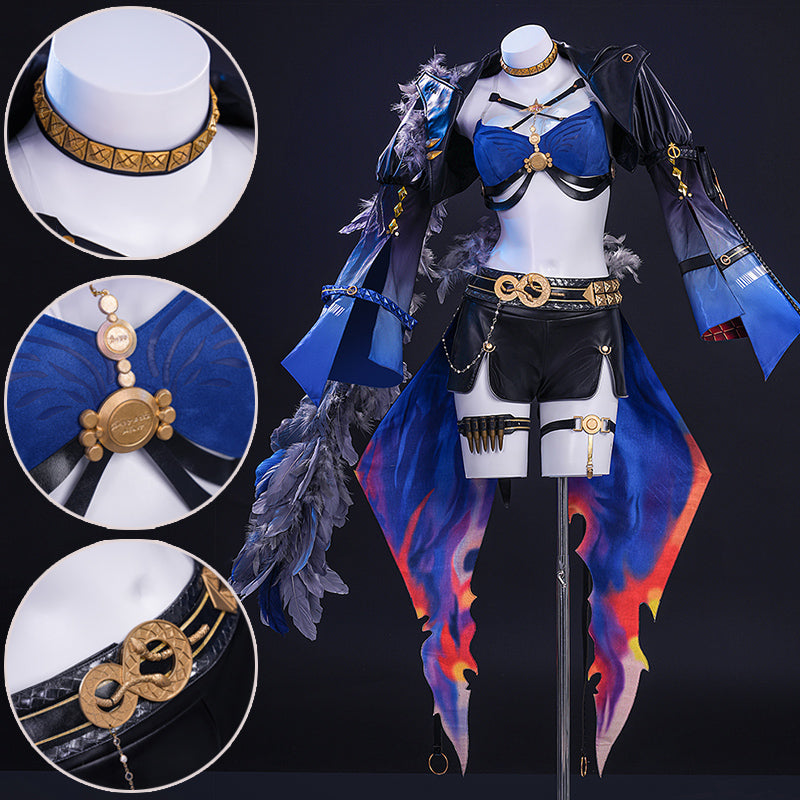 Wuthering Waves Galbrena Cosplay Costume