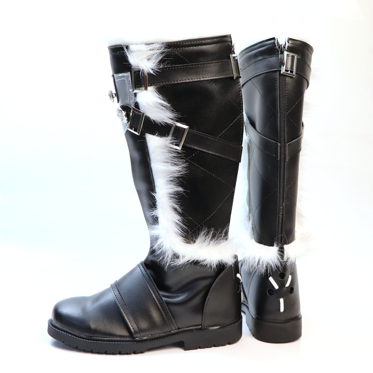 Wuthering Waves Qiuyuan Shoes Cosplay Boots