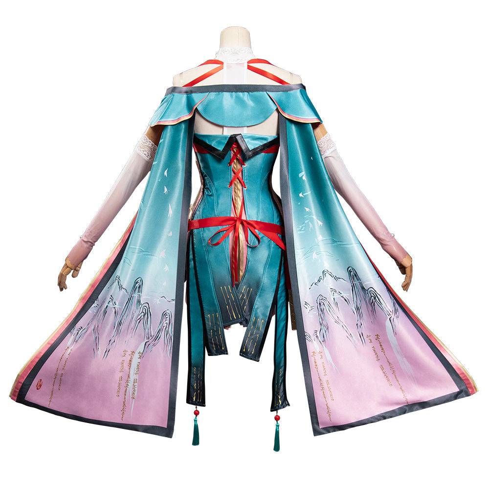 Wuthering Waves Zhezhi Cosplay Costume