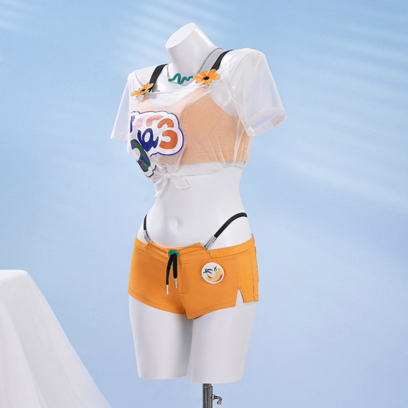 Zenless Zone Zero Belle Summer Skin Cosplay Costume