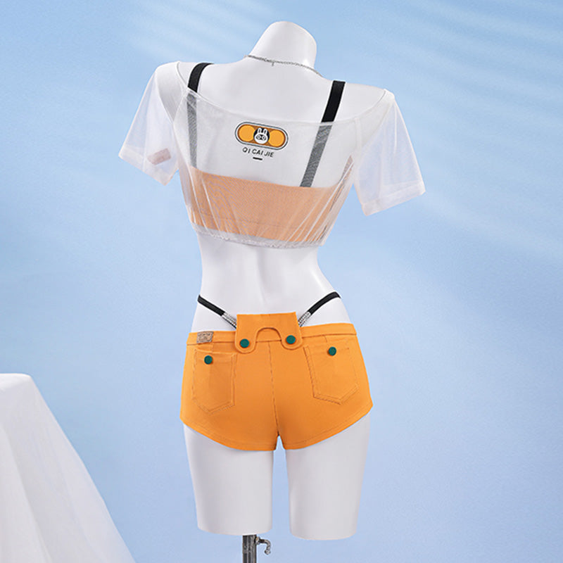 Zenless Zone Zero Belle Summer Skin Cosplay Costume