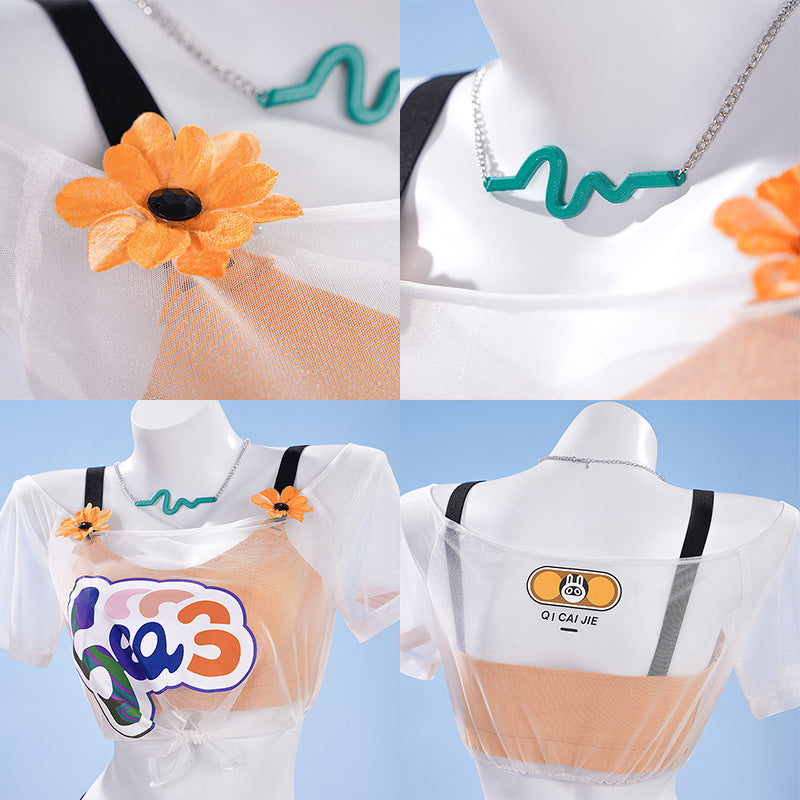 Zenless Zone Zero Belle Summer Skin Cosplay Costume