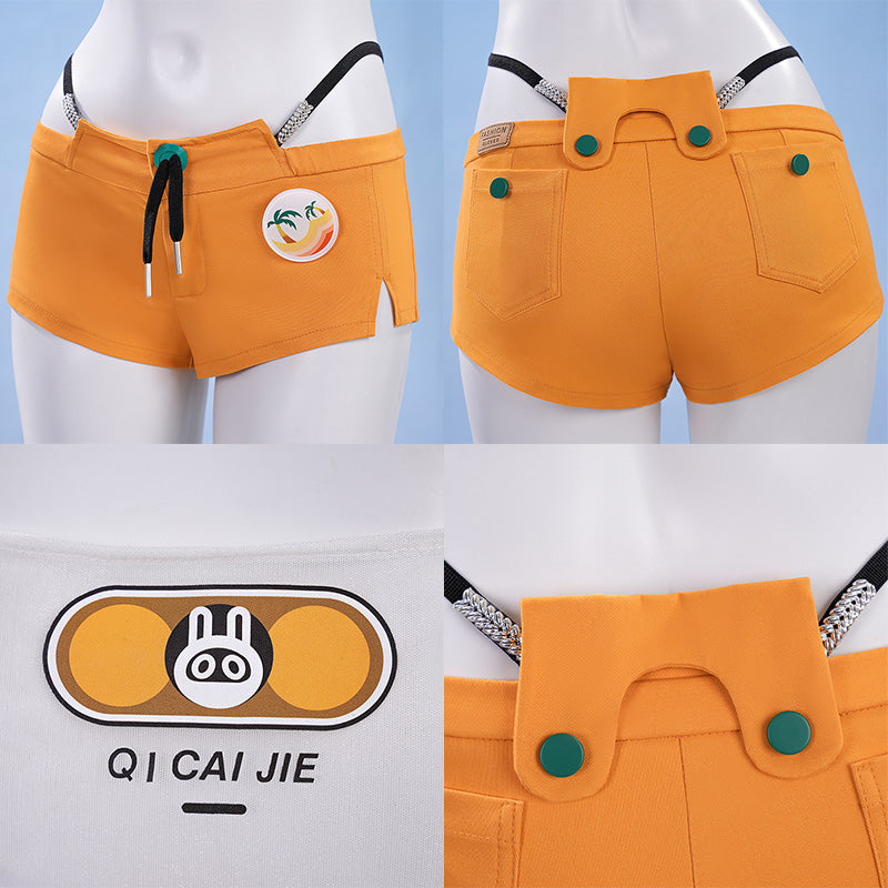 Zenless Zone Zero Belle Summer Skin Cosplay Costume
