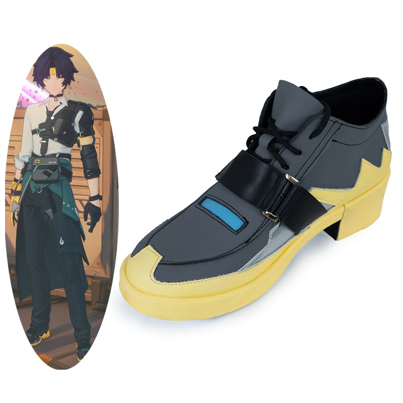 Zenless Zone Zero Harumasa Cosplay Shoes