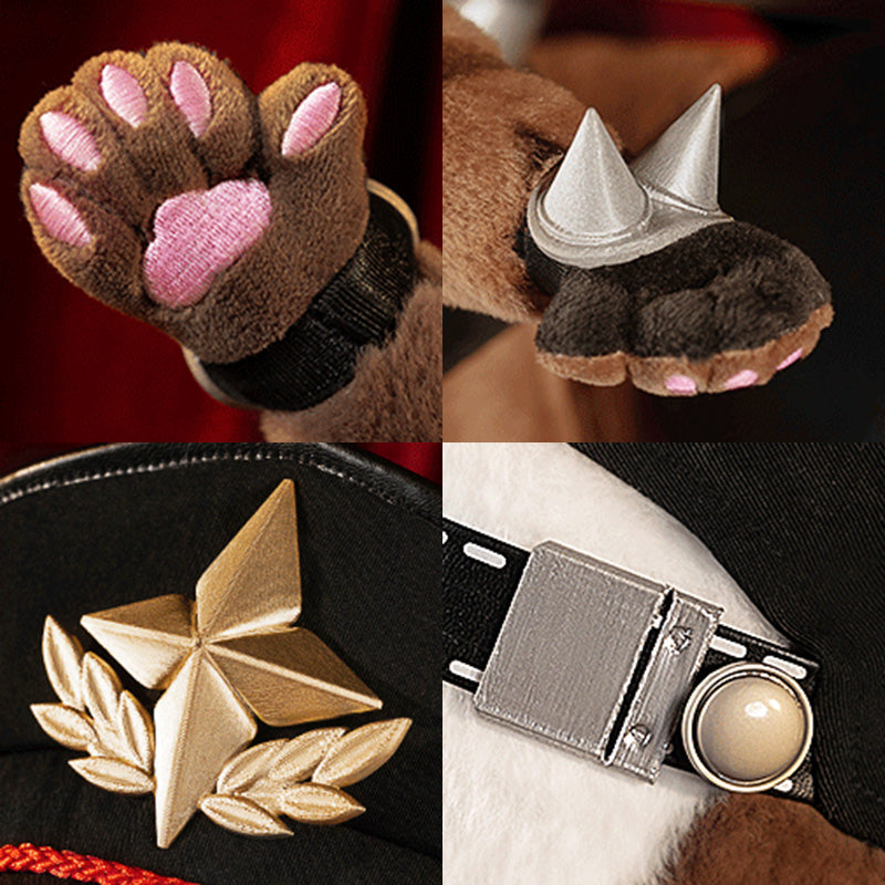 Zenless Zone Zero Ukinami Yuzuha Plush Doll Cosplay Accessory Prop