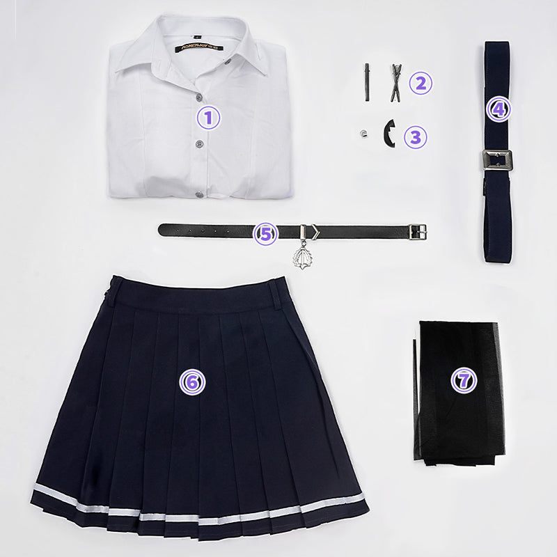 Zenless Zone Zero Victoria Housekeeping Ellen Joe JK Uniform Cosplay Costume