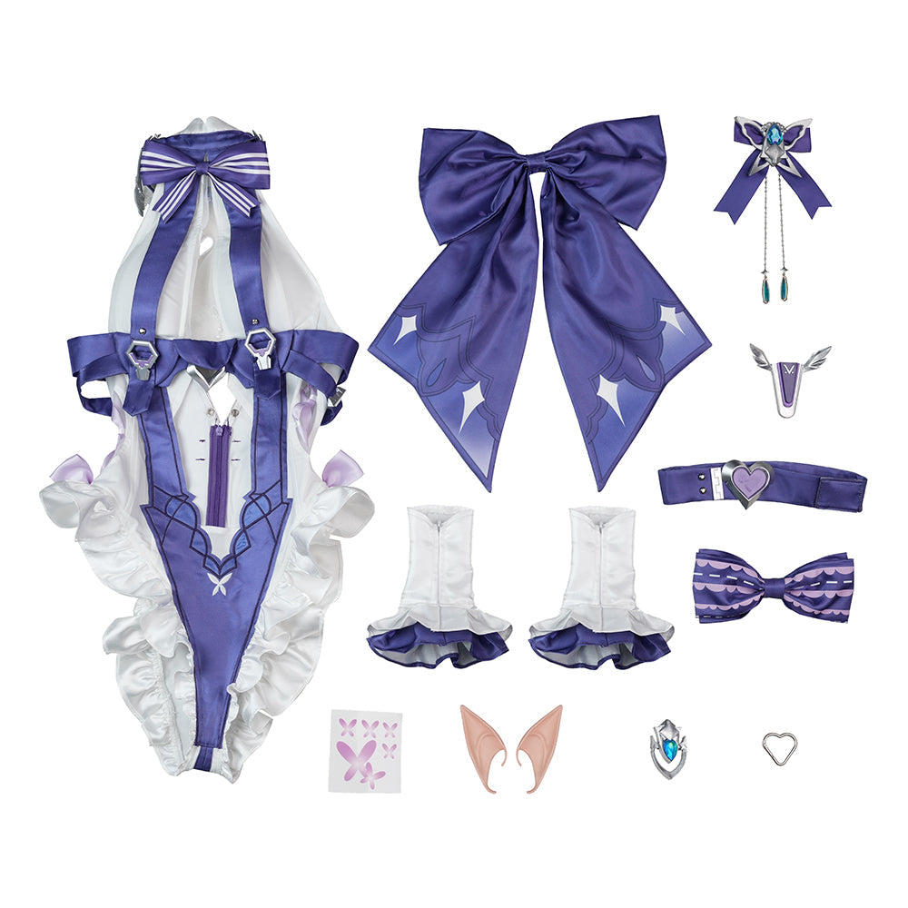 Zenless Zone Zero Vivian Banshee Iris of the Shore Agent Outfit Cosplay Costume