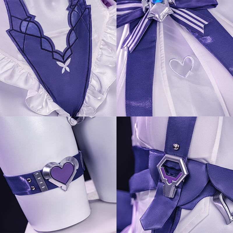 Zenless Zone Zero Vivian Banshee Iris of the Shore Agent Outfit Cosplay Costume