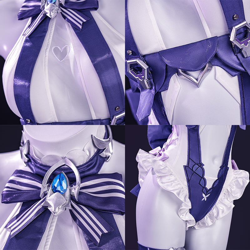 Zenless Zone Zero Vivian Banshee Iris of the Shore Agent Outfit Cosplay Costume