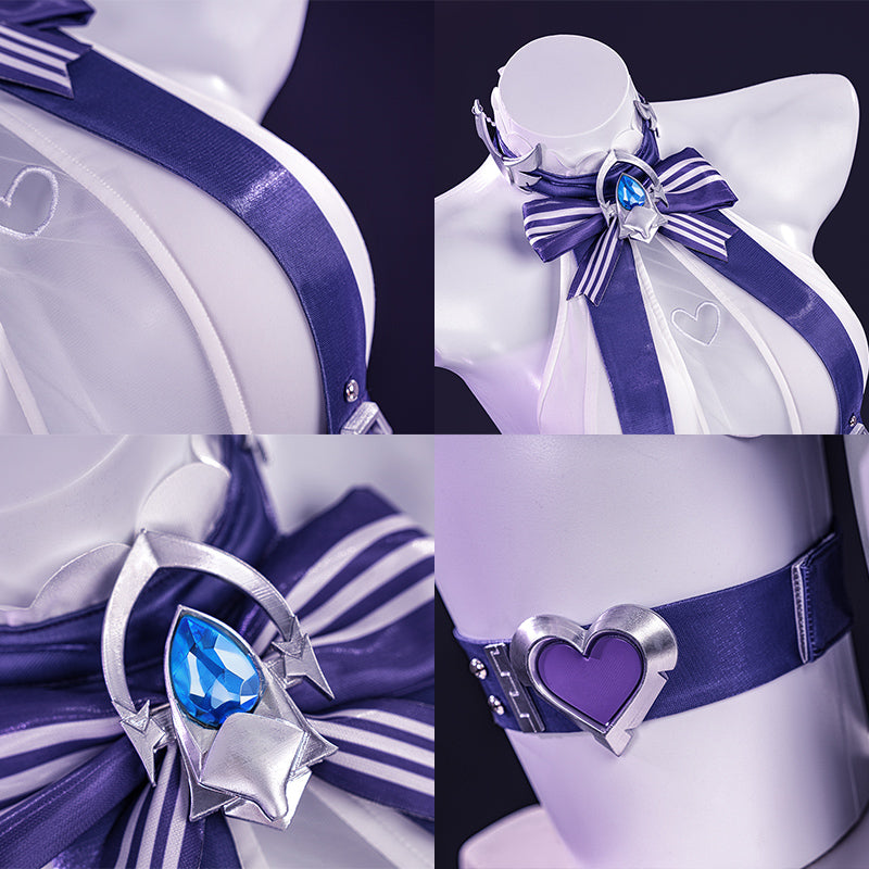 Zenless Zone Zero Vivian Banshee Iris of the Shore Agent Outfit Cosplay Costume