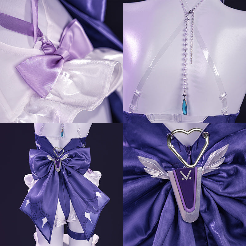 Zenless Zone Zero Vivian Banshee Iris of the Shore Agent Outfit Cosplay Costume