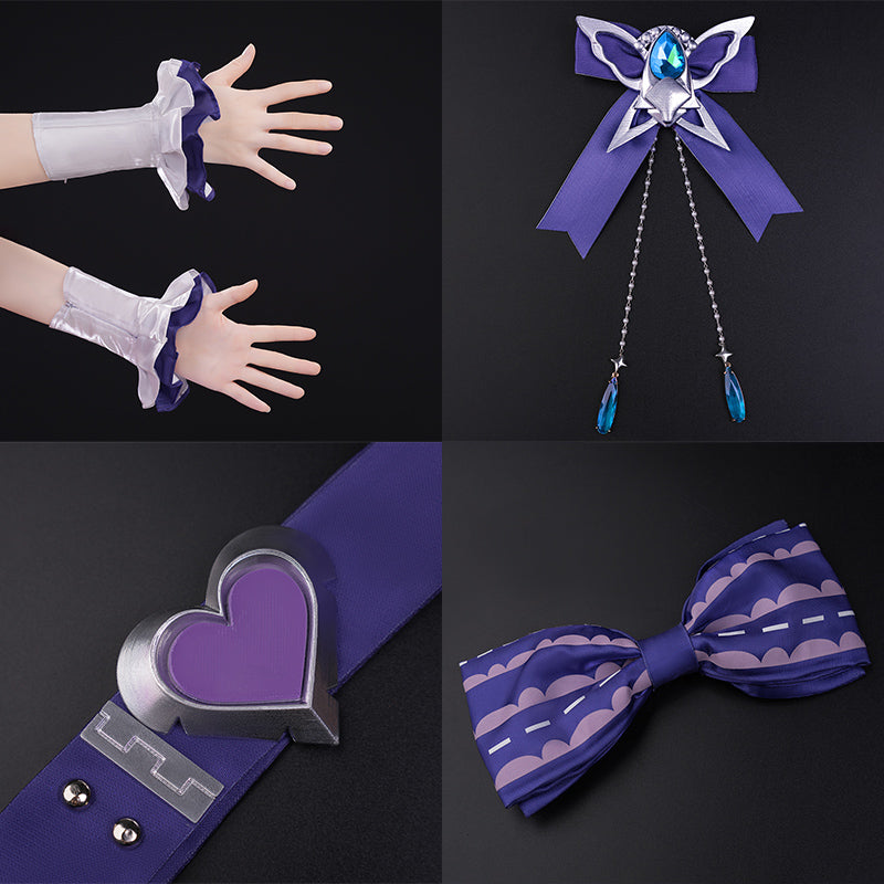 Zenless Zone Zero Vivian Banshee Iris of the Shore Agent Outfit Cosplay Costume