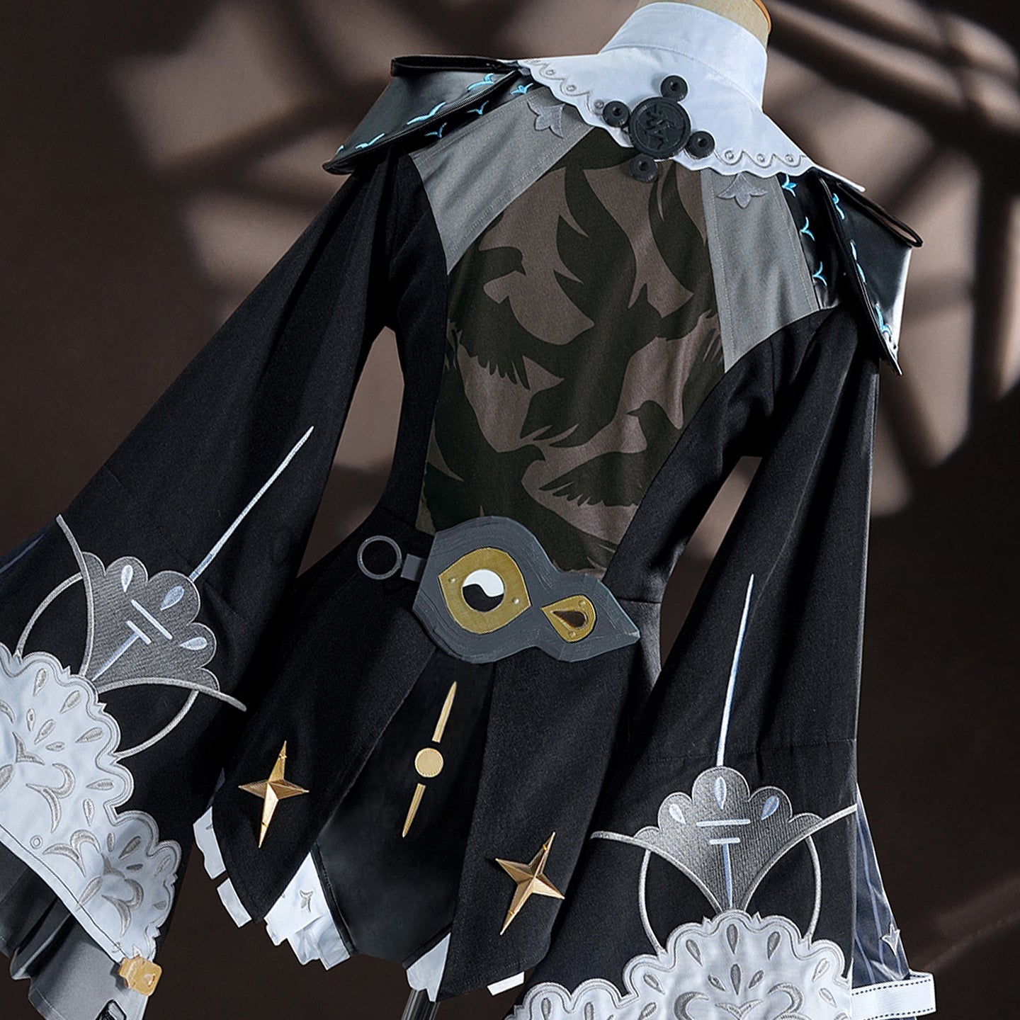 Zenless Zone Zero Yixuan Trails of Ink Deep Gray Cosplay Costume