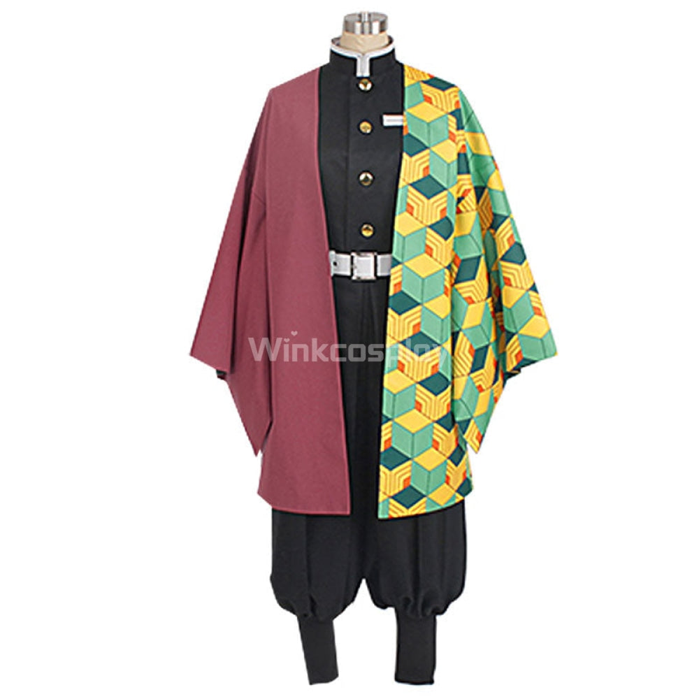 Demon Slayer: Kimetsu No Yaiba Giyuu Tomioka Cosplay Costume